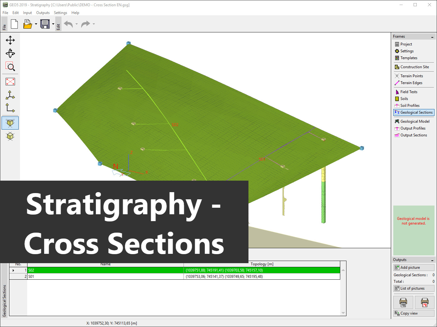 StratigraphyCrossSections